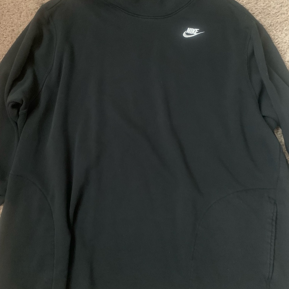 Nike Black Hoodie with Logo